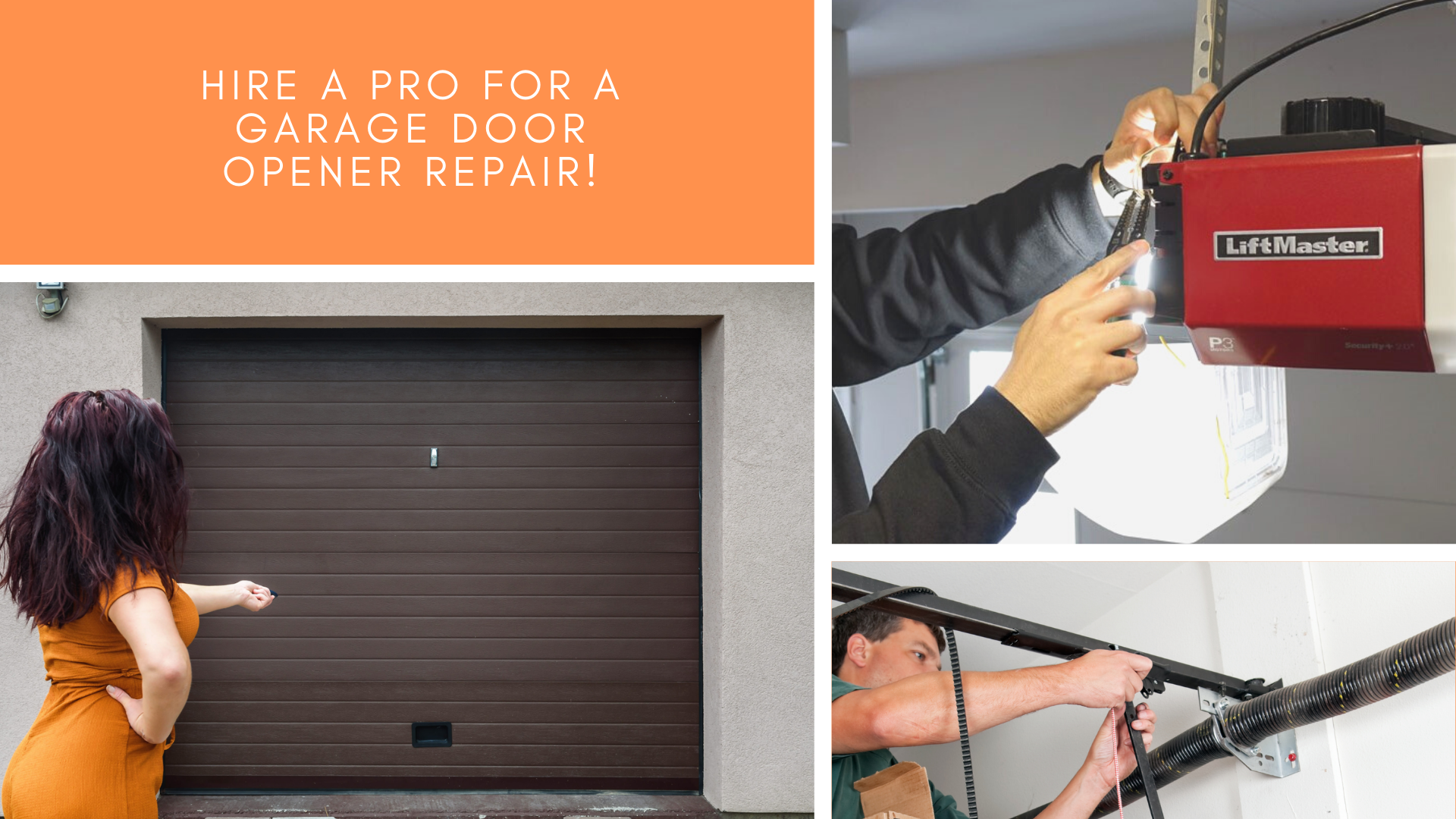 Residential and Commercial Garage Door Repair - Hire A Pro For A Garage Door Opener Repair